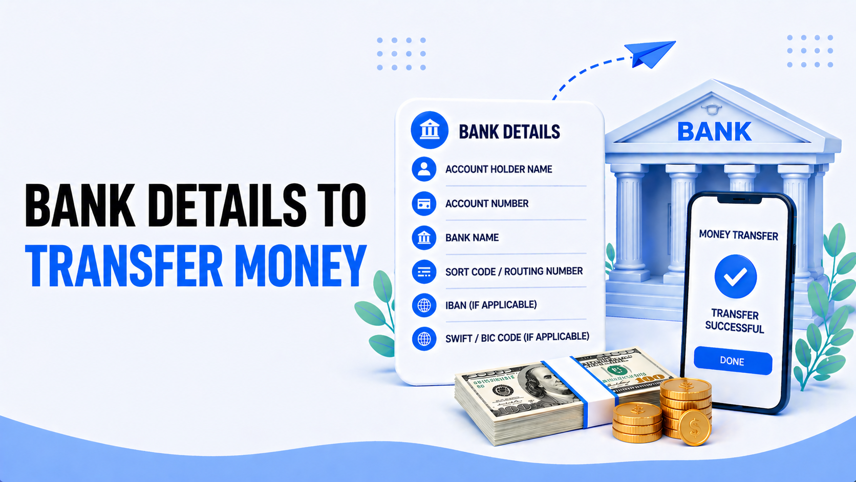 Transfer Bank What Bank Details Do You Need to Transfer Money? A Guide