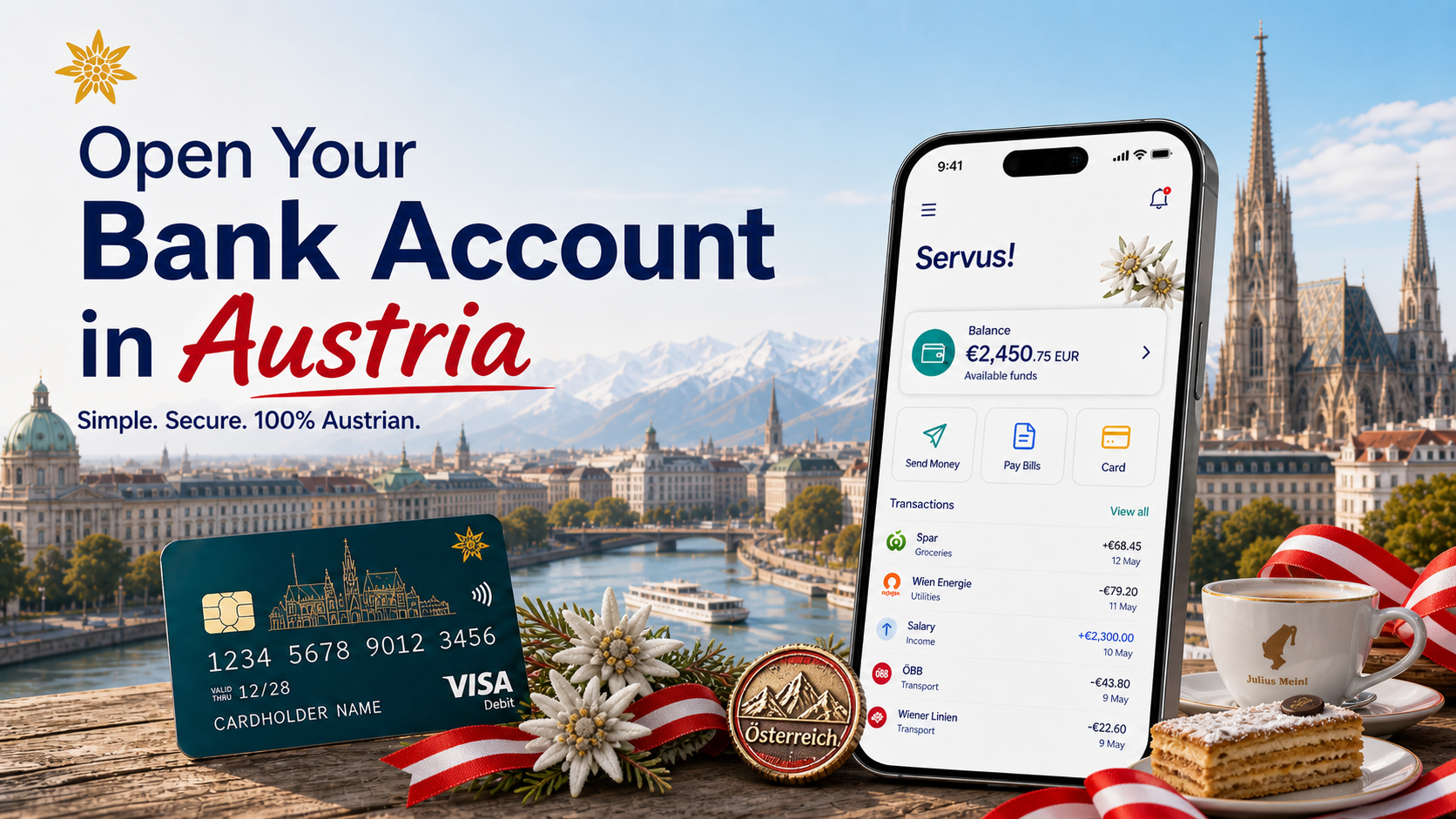 Opening A Bank Account In Austria
